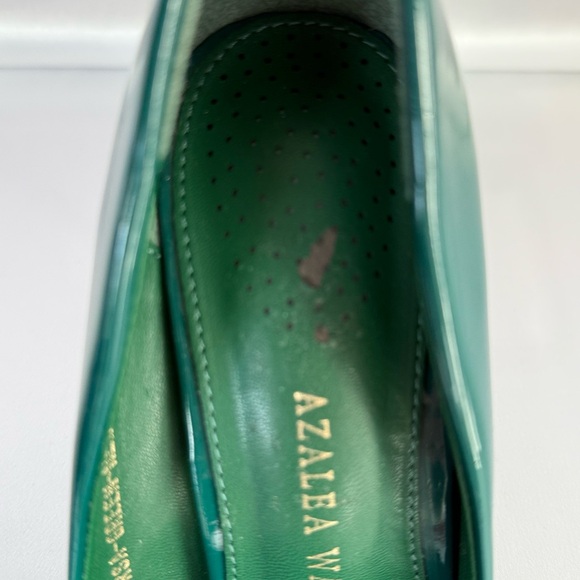 Azalea Wang Green Patent Leather Heels - Picture 7 of 7